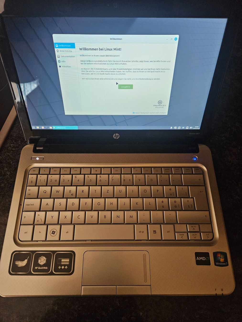 Microsoft Notebook: HP Laptop mit Windows 7 + Programme - läuft einwandfrei – Usato da Obermumpf venduto da joachim75098 1