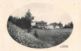Gruss vom KURHAUS MOOSEGG - uralte Postkarte