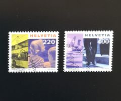 Schweiz Serie Freimarken Tourismus II, 2001, Ersttag