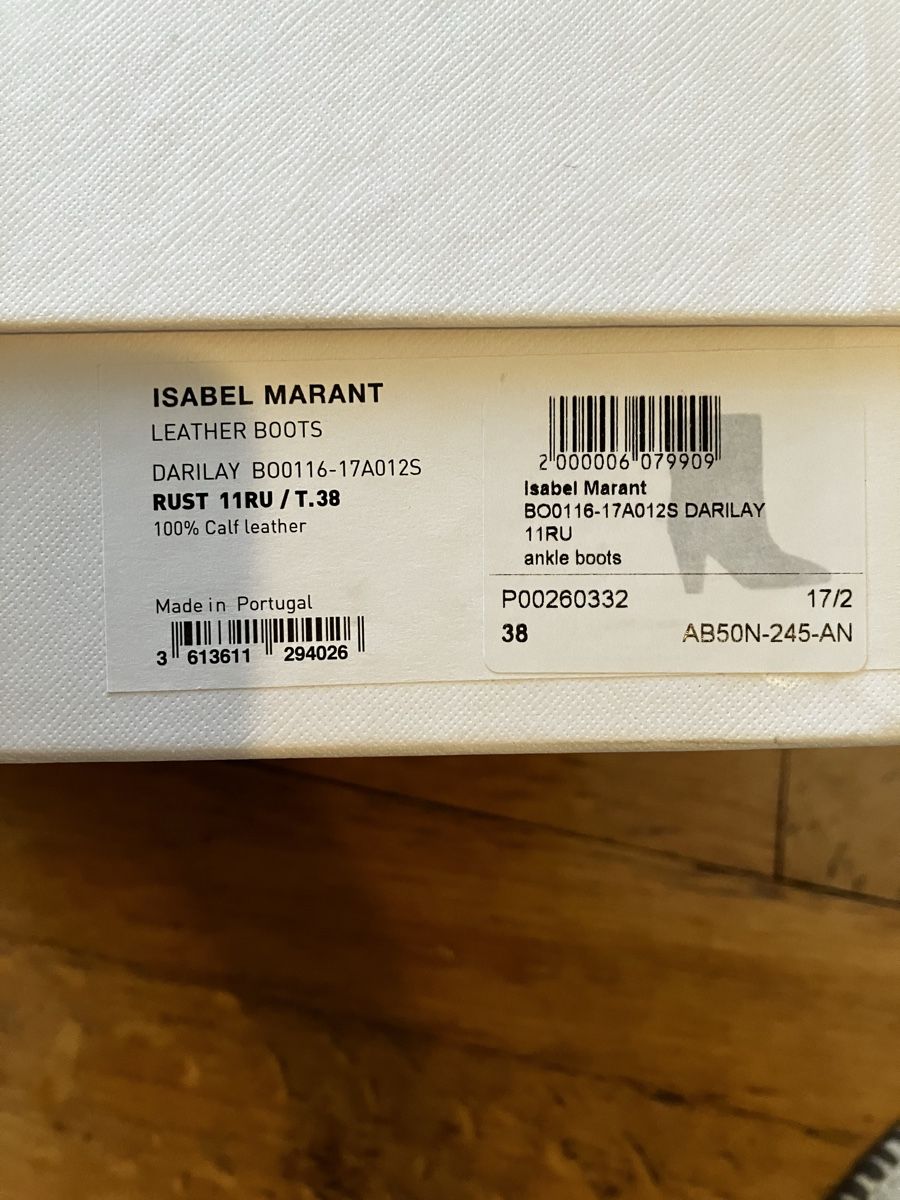 Isabel Marant Scarpe da donna: Isabel Marant Darilay Boots – Usato da Zürich venduto da Skylar80 4