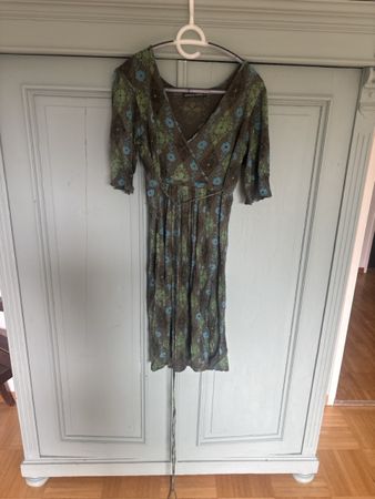 Gudrun Sjöden Kleid bedruckt Grösse M mit Loch
