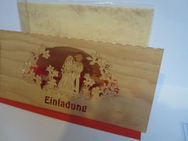 Einladungskarte Hochzeit, neu