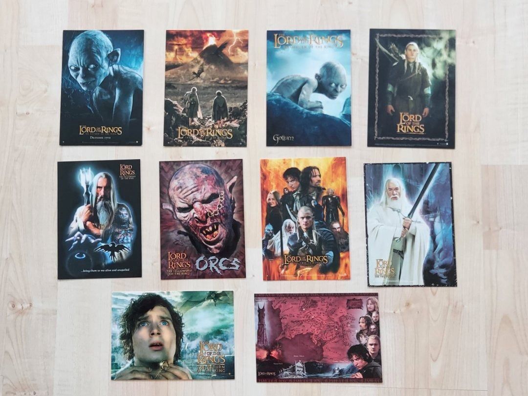 Karten: Der Herr der Ringe 10 Postkarten – Neu (gemäss Beschreibung) aus Kölliken von arwen6
