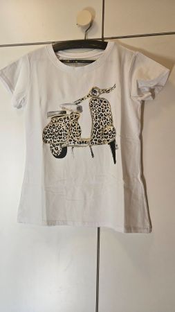 T-shirt vespa misto cotone tg.L