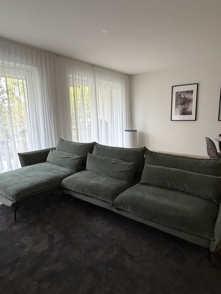 Sofas: HOM‘IN Ecksofa Grün – Gebraucht aus Kriens von Milaaan 4