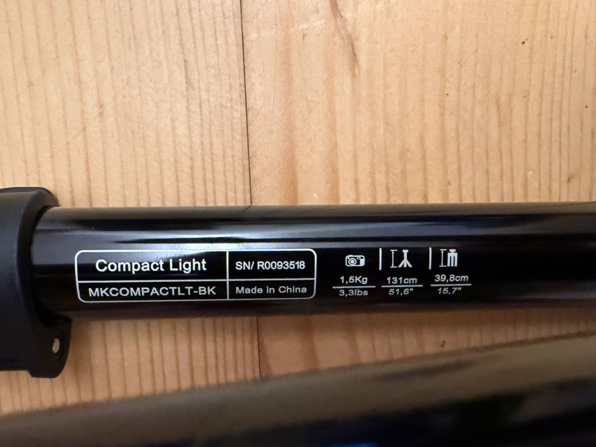 Kamera: Manfrotto Compact Light Stativ – Gebraucht aus Rüderswil von bergerl 2