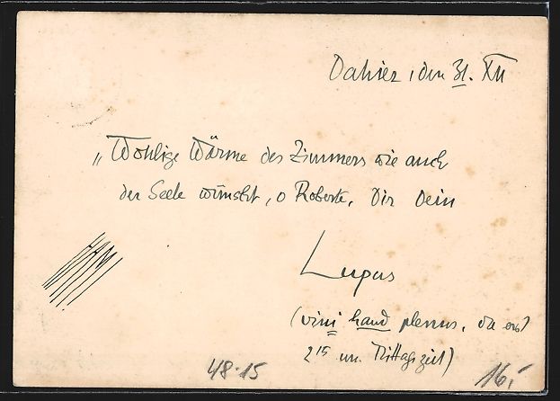 Cartoline postali: Wohlige Wohnzimmer-Szene mit einem Ofen  – Usato da Berlin venduto da bartko-reher 1