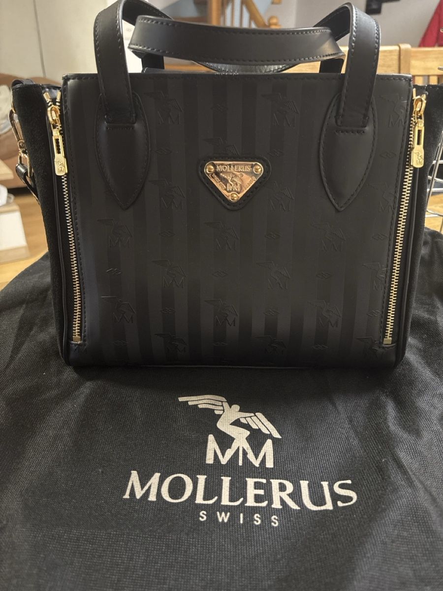 Maison Mollerus Borse da donna: Original Mollerus Handtasche, Schwarz – Nuovo e nell'imballaggio originale da Amriswil venduto da thi_r29m 2