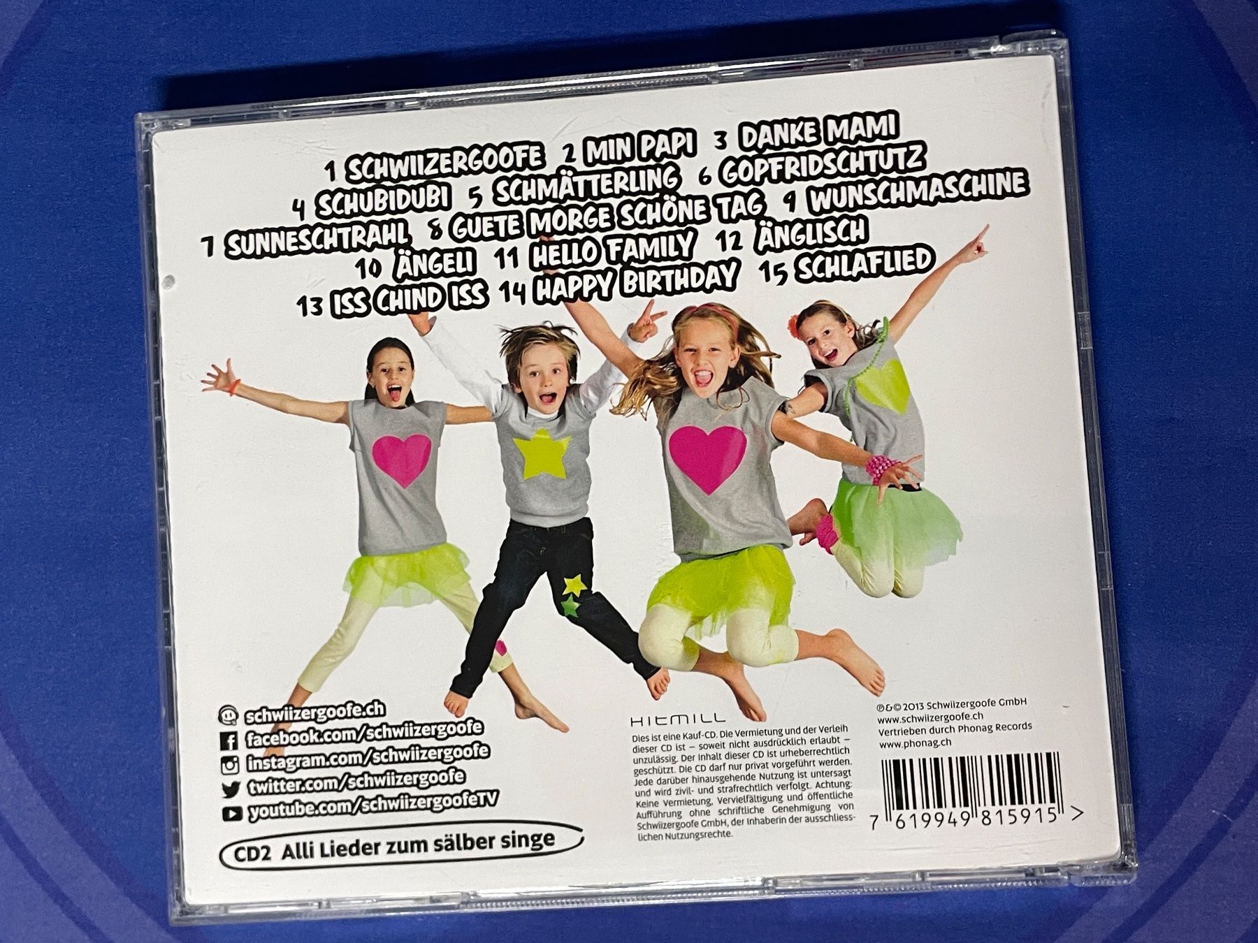 CDs: Schwiizergoofe 2x – Neu (gemäss Beschreibung) aus Muri b. Bern von AdidasCollector 1