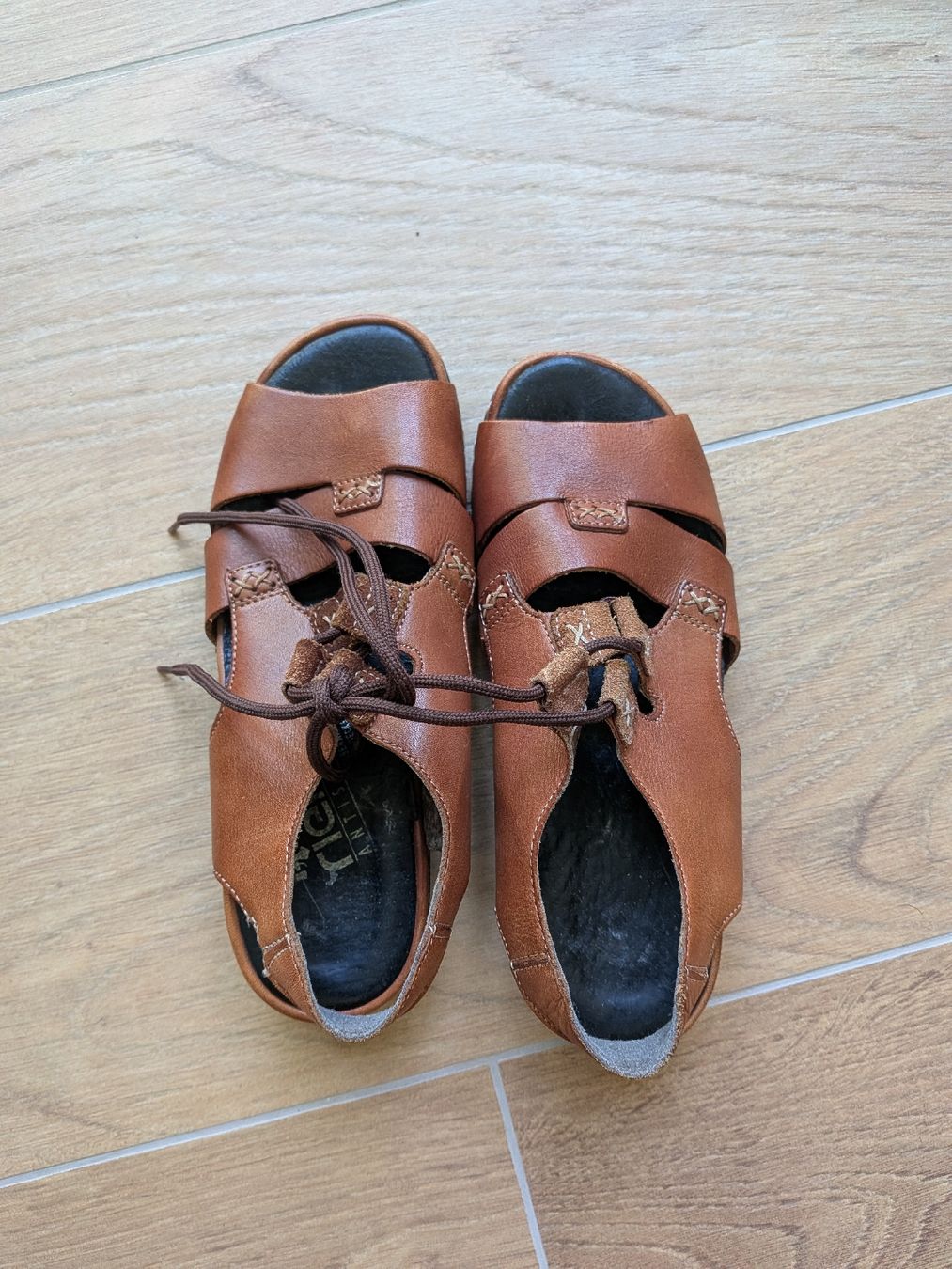 Rieker Scarpe da donna: Rieker Ledersandale Grösse 37 – Usato da Eschenbach SG venduto da SanFranciscoCalifornia
