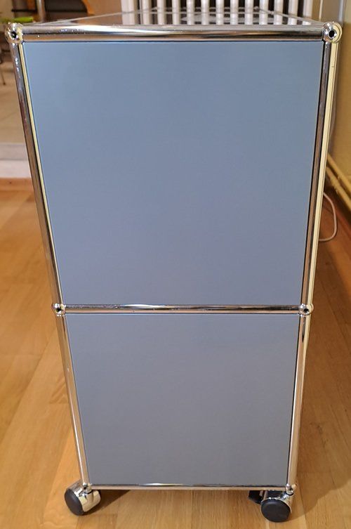 USM Regale: Schönes USM Haller Highboard in mittelgrau – Gebraucht aus Winterthur von altrade 4