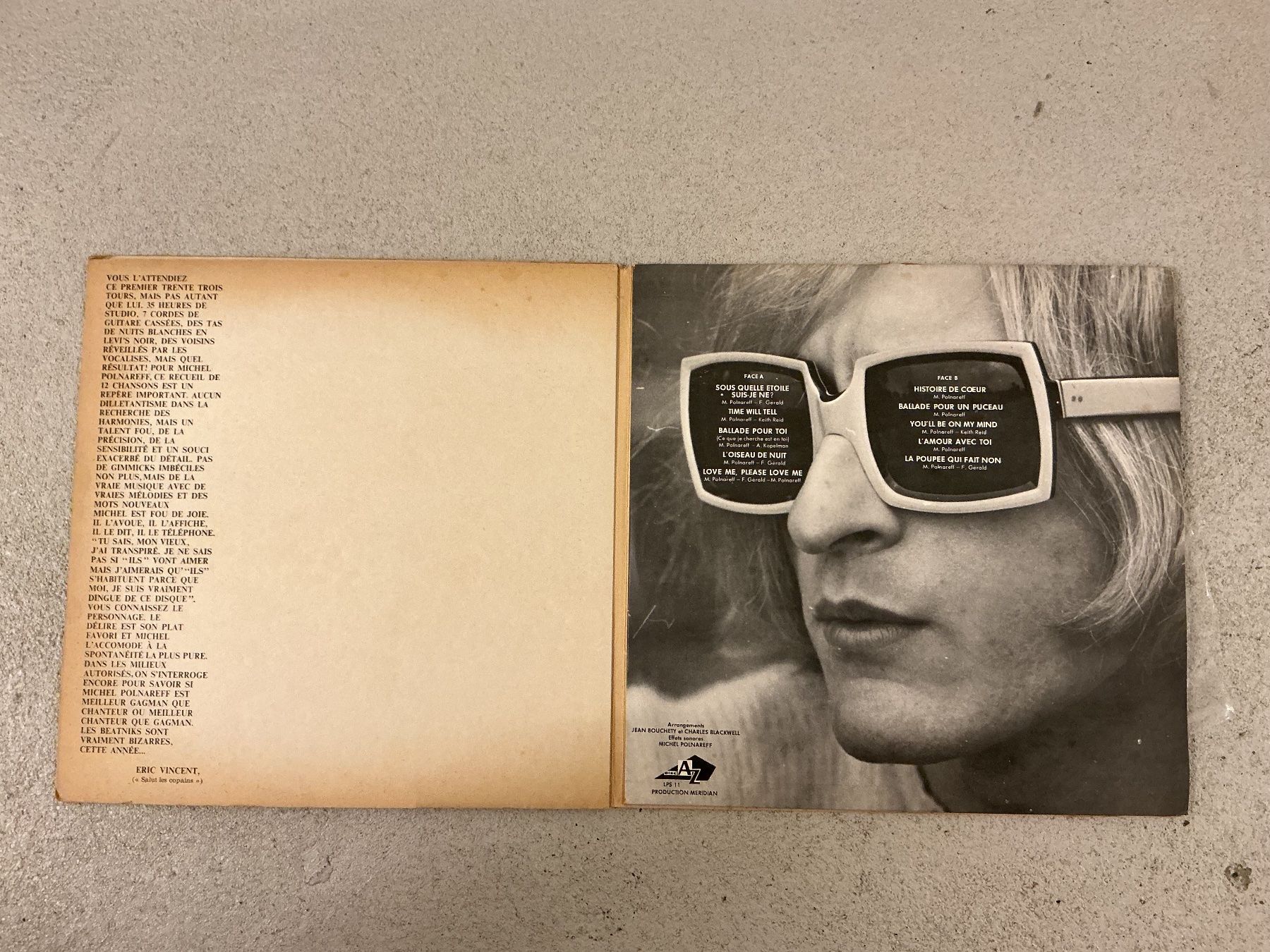 Schallplatten: Michel Polnareff LP – Gebraucht aus Winterthur von Tumko-Vinyl 1