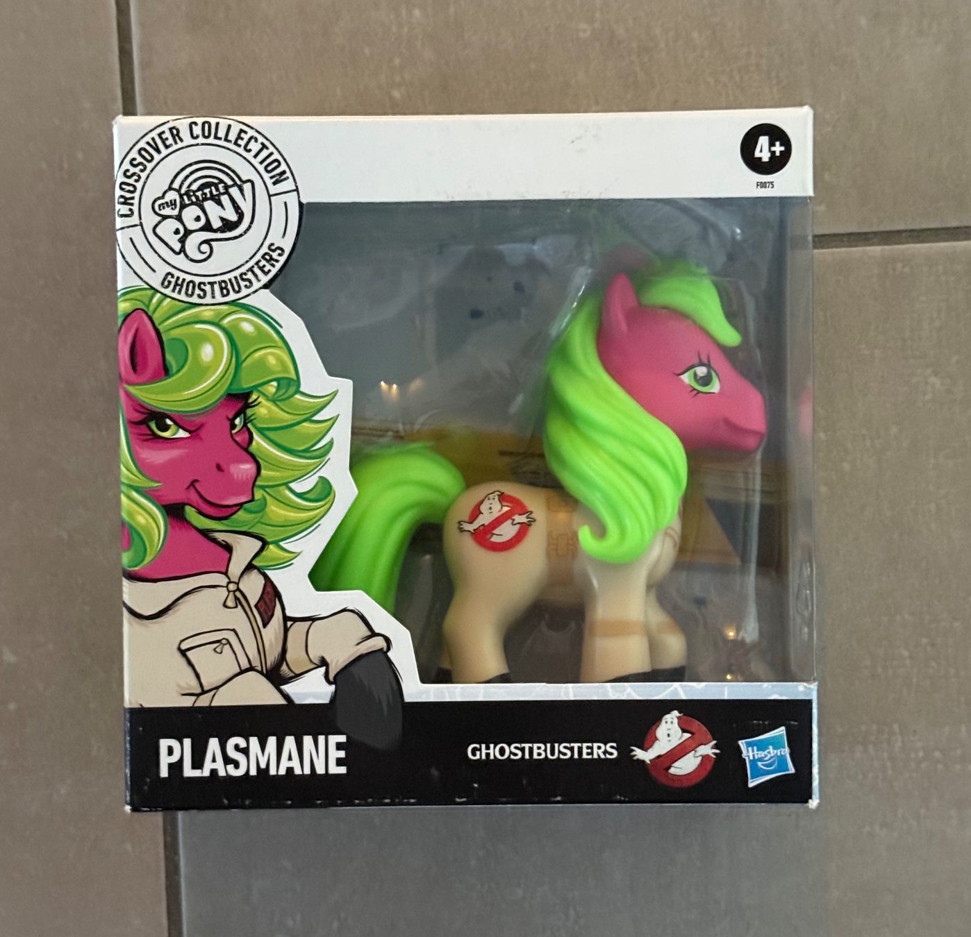 Hasbro Statuette: My Little Pony - Ghostbusters - Plasmane – Nuovo e nell'imballaggio originale da Moudon venduto da LeCollectionneur