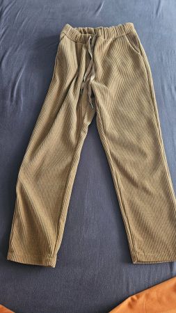 Pantaloni velluto coste marrone tg. XS Top trendy poliestere