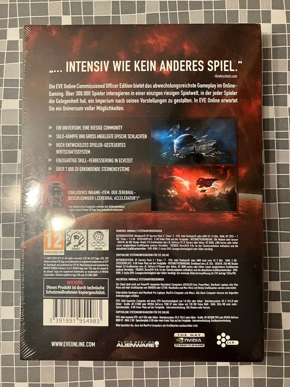 Giochi: EVE Online - PC (2003, deutsch, sealed) – Nuovo e nell'imballaggio originale da Winkel venduto da Asdas87 1