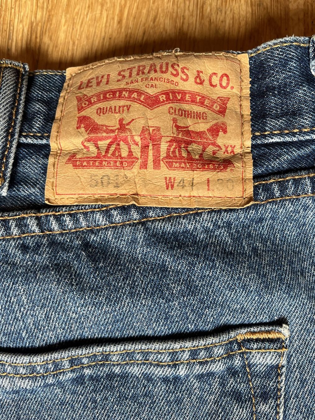 Levi's Jeans: LEVIS 501 W44 L26 – Gebraucht aus Wabern von Leksan2 7
