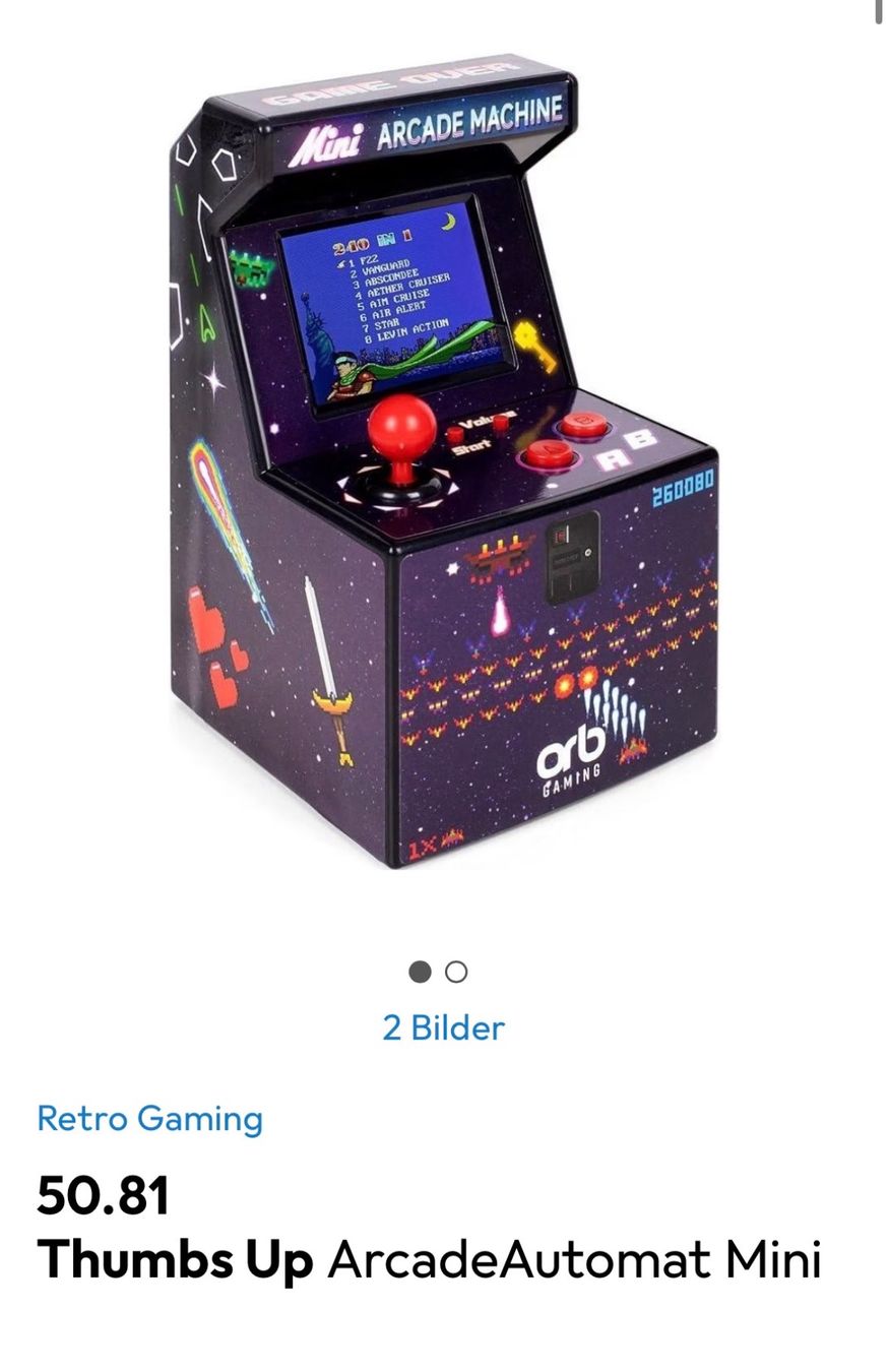 Slot Machine: ThumbsUp Orb Gaming Mini Arcade Machine | TOP ZUSTAND – Usato da Suhr venduto da twt_gb7n 6
