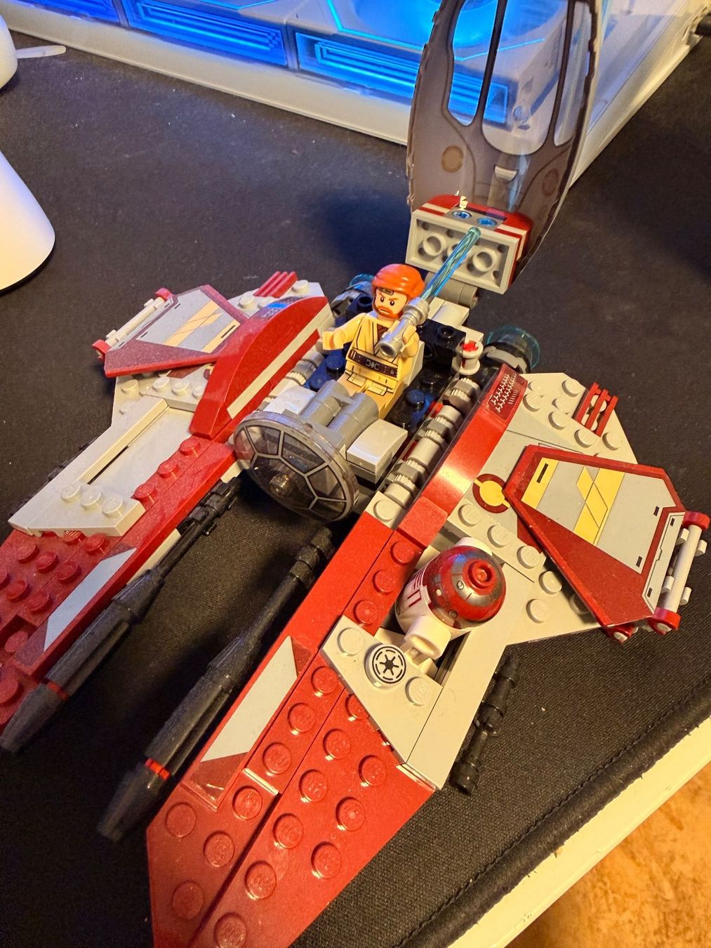 Star Wars Giocattoli: Lego Star Wars Obiwan Jedi Interceptor & Starfighter – Usato da Kloten venduto da sim_sp6q
