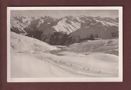Davos Blick von der Parsennfurka auf di PARSENNHÜTTE - 1932