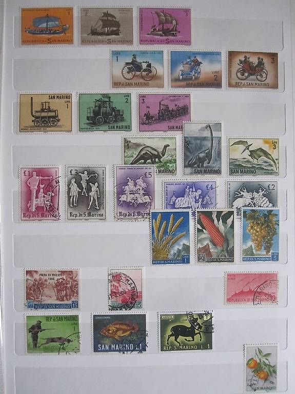 Tutti i francobolli: Briefmarken San Marino – Usato da Saland venduto da k_z_tny8 1