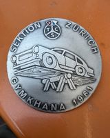 TCS Sektion Zürich Gymkhana 1961 Plakette Oldtimer Rarität
