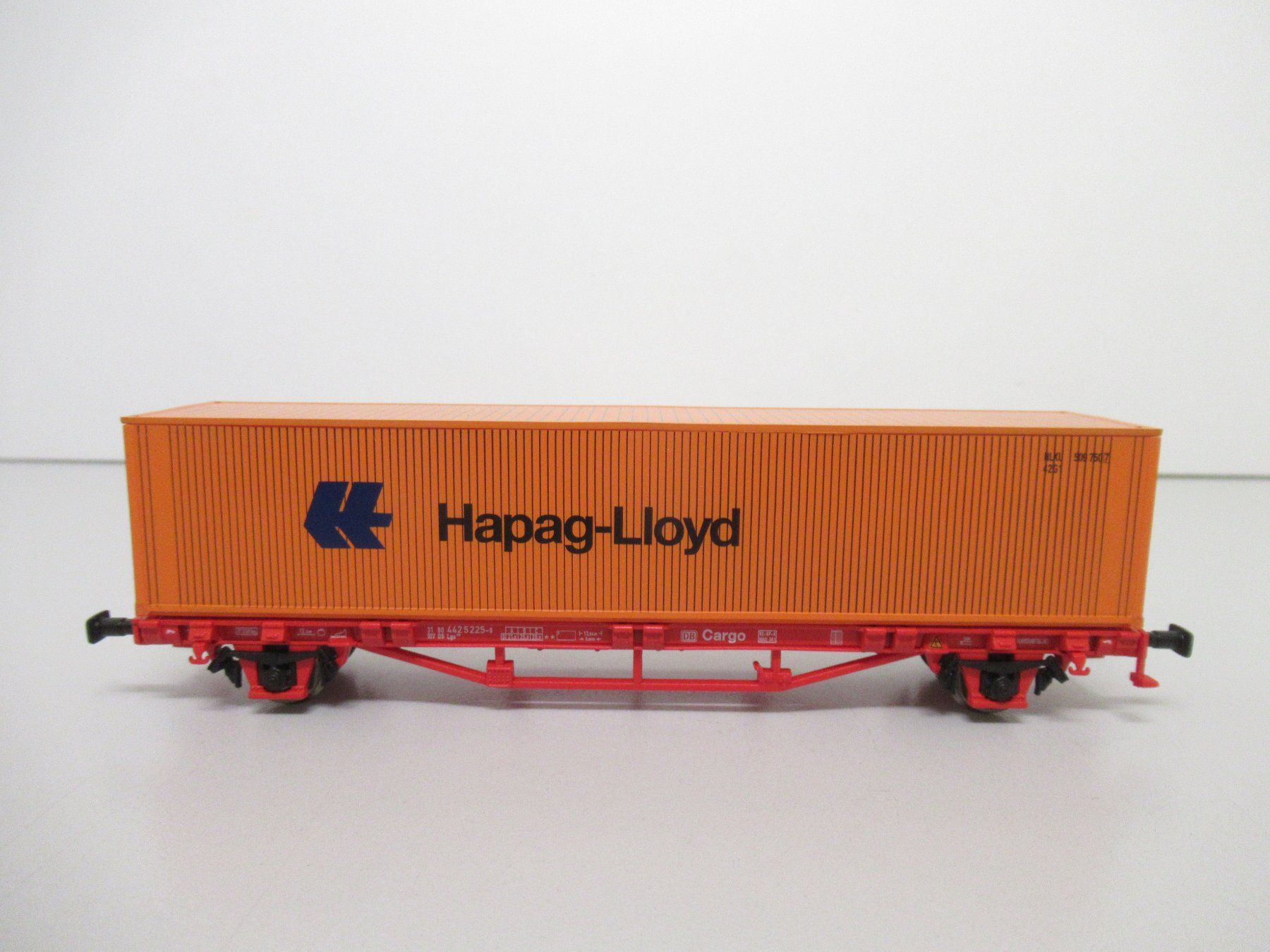 Piko Modellini di ferrovie: Piko 72038 Containerwagen "Hapag Lloyd" DB AC H0 – Usato da Basel venduto da mhmarken