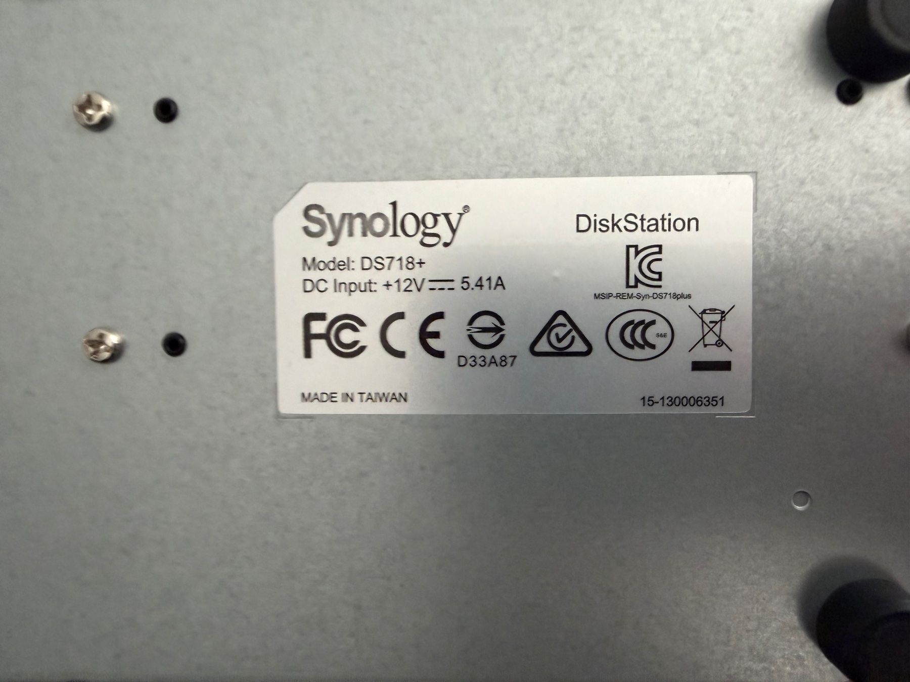 Synology Server: Synology DS718+ NAS – Usato da Chur venduto da Lovecraft666 5