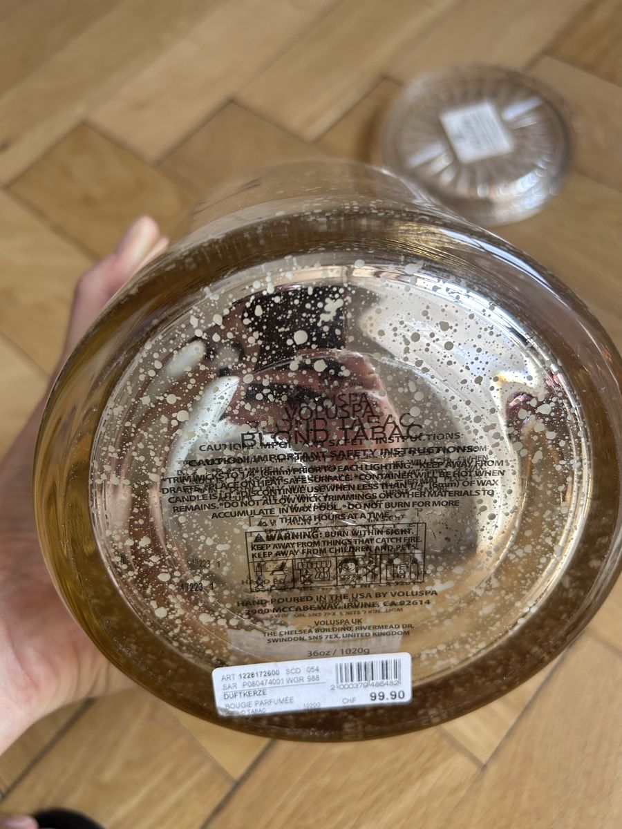 Candele: Bougie Voluspa Tabac Blonc  – Usato da Genève venduto da Sarahchge 3
