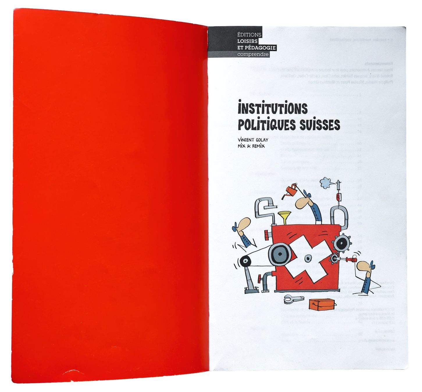 Libri: INSTITUTIONS POLITIQUES SUISSES "Comprendre" – Usato da Onex venduto da gonsla 3