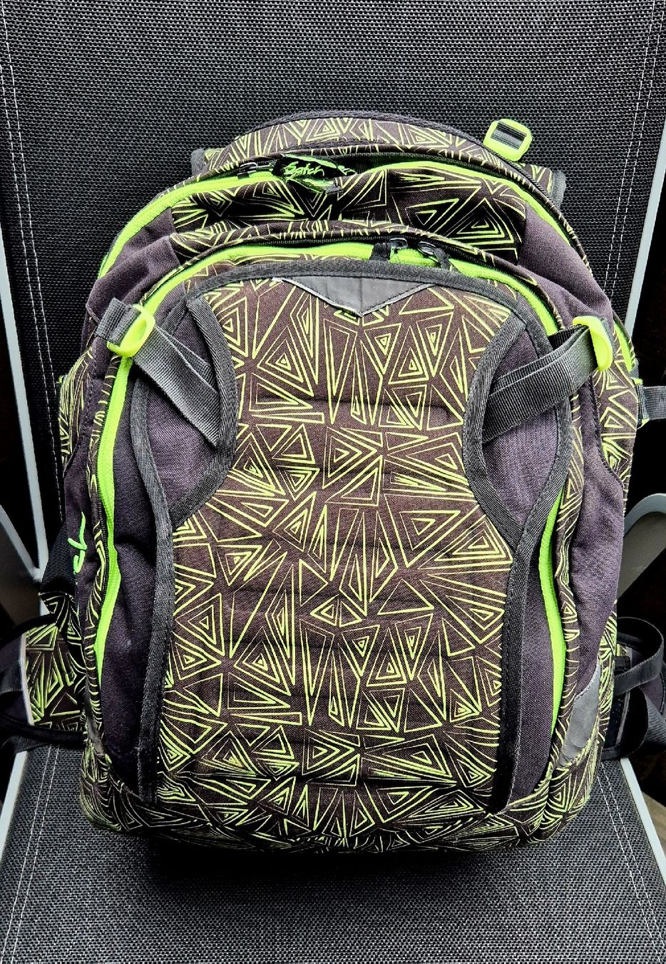 Satch Borse & Zaini: Satch Schulrucksack grün – Usato da St. Pantaleon venduto da whity75