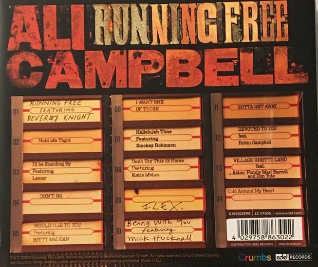 CDs: Ali Campbell – Running free – Gebraucht aus Grüningen von azulgris 1