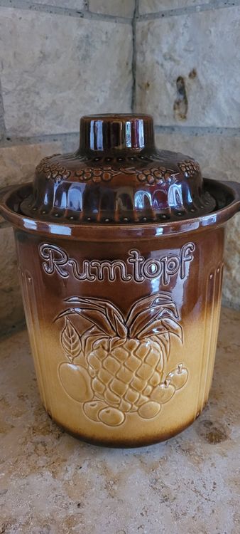 Antiker Keramik Rumtopf | Kaufen auf Ricardo