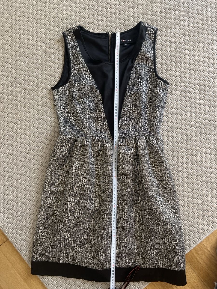 Morgan Vestiti: Kleid, Morgan, Gold-Silber schimmernd, 36 – Usato da Solothurn venduto da Bobesch08 7