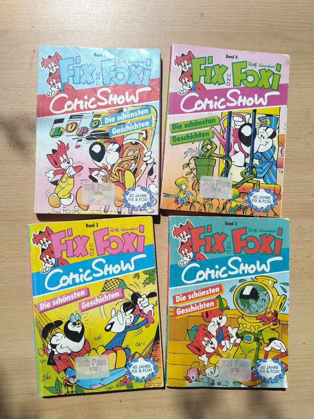 Comics: 4 stk Comic Show Fix & Foxi super Zustand – Gebraucht aus Leuggern von Pummi19
