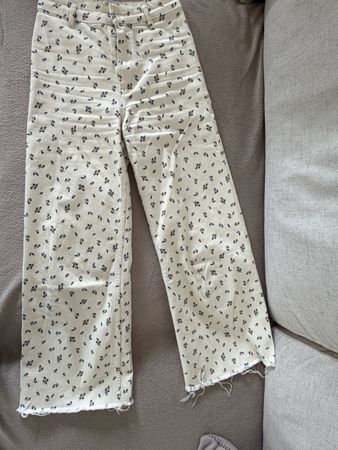 Zara Hose mit Muster
