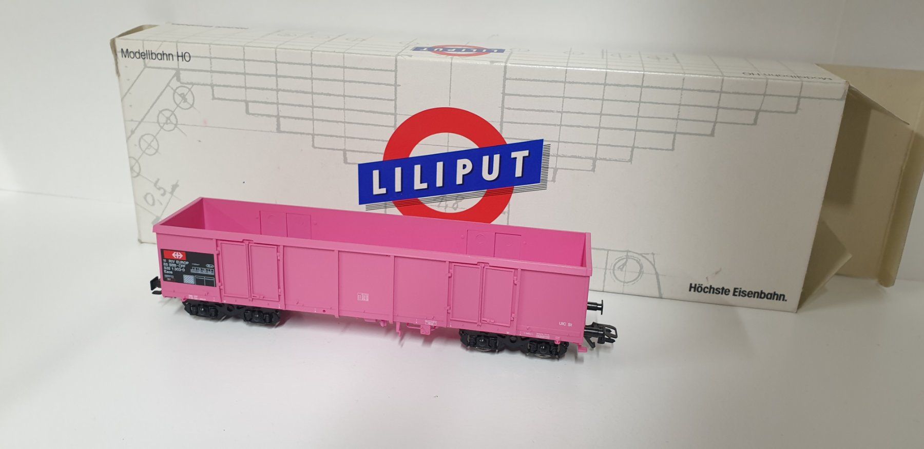 Liliput Modelleisenbahnen: Liliput SBB Güterwagen H0/DC – Gebraucht aus Neuenhof von ludovicco
