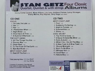 CDs: CD Stan Getz - Four Classic Albums – Neu (gemäss Beschreibung) aus Baar von Bigs1 1