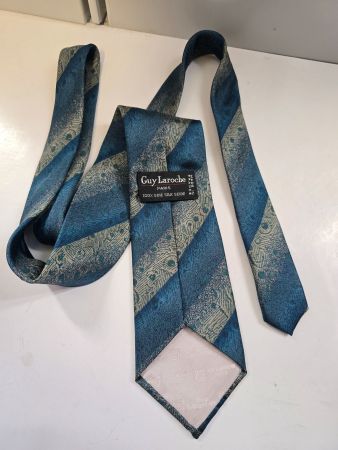 Guy Laroche Seidenkrawatte, Krawatte klassisch & elegant