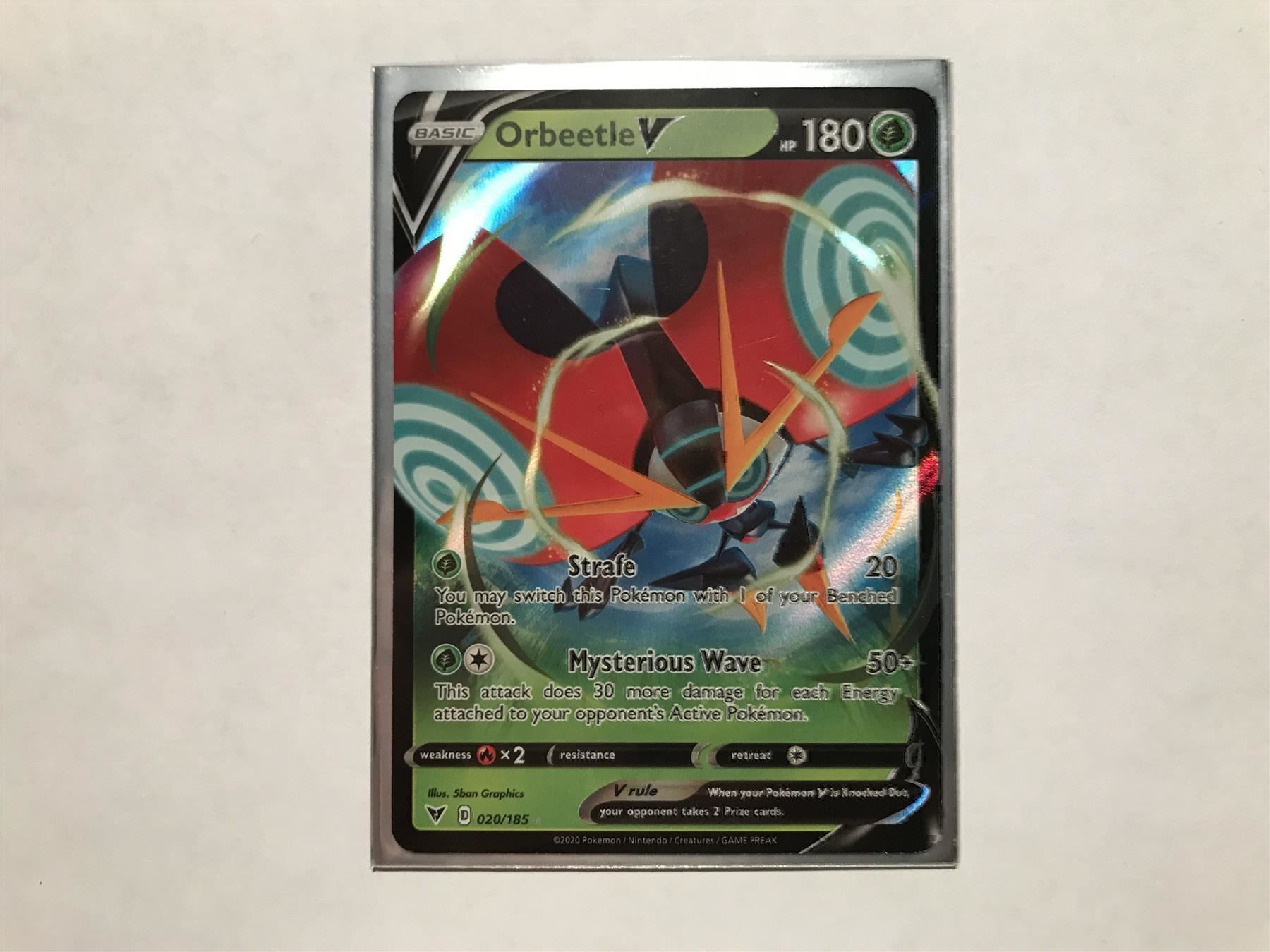 Pokémon Carte collezionabili: Orbeetle V – Nuovo (secondo la descrizione) da Hagendorn venduto da Pokecollectorch