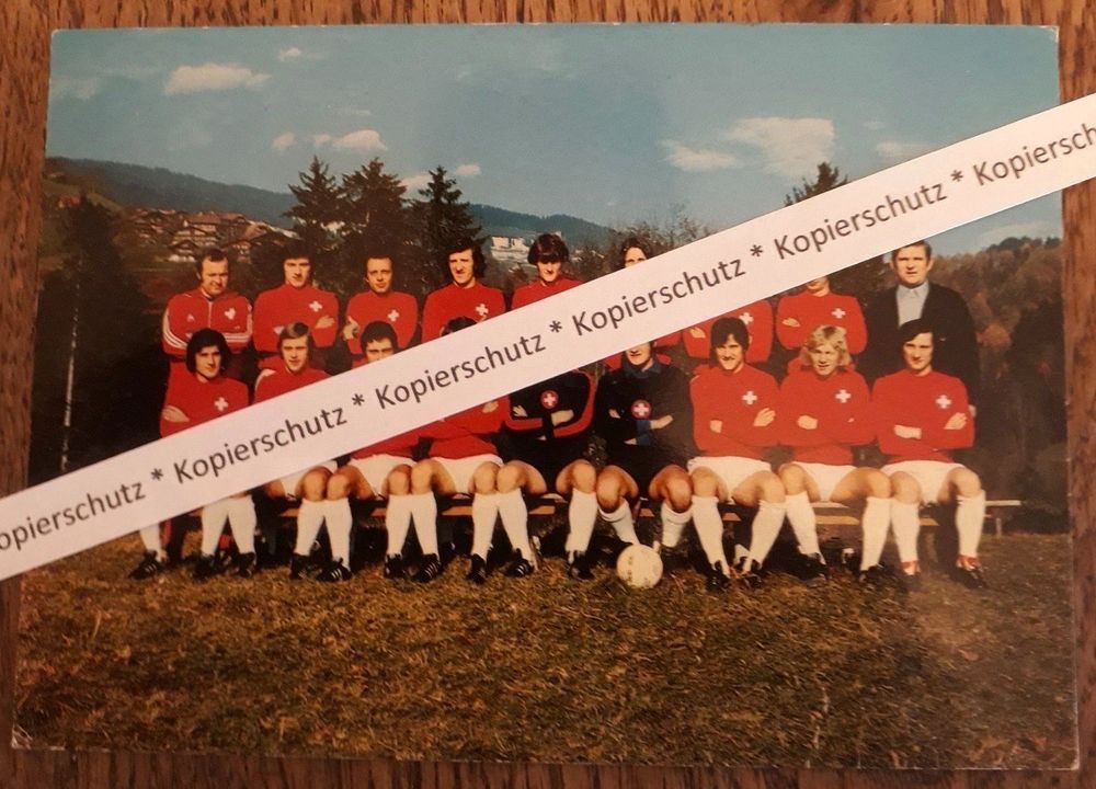AK SFV Schweizer FussballNationalmannschaft Nati 1974 Kaufen auf Ricardo