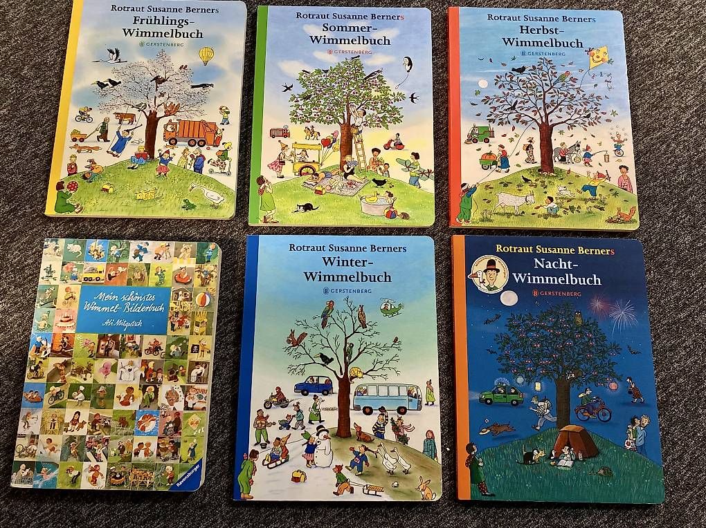 Libri: Wimmelbücher Rotraut Susanne Berners – Usato da Rebstein venduto da M.el