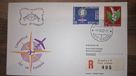 Swissair Geneve - Düsseldorf 01.04.1962