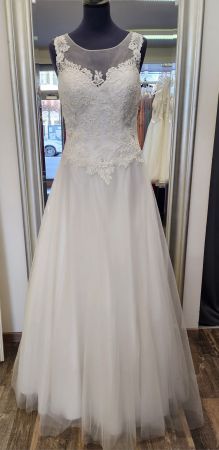 Traumhaftes Brautkleid Spitze Gr. 36 Tüll  A-Linie
