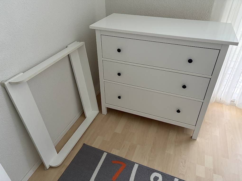 Ikea Kommoden: Ikea Hemnes Kommode mit passendem Wickeltischaufsatz – Gebraucht aus Boll von _thom_ 1