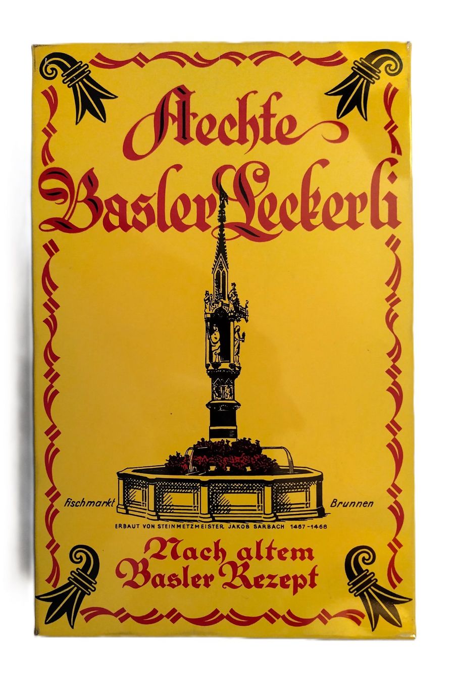 Barattoli: Aechte Basler Leckerli Blechdose / Georg Kastl Basel – Usato da Bellach venduto da JingleJerry