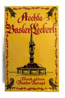 Aechte Basler Leckerli Blechdose / Georg Kastl Basel