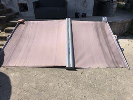 Doppelseitenmarkiese,Rollo, wind-sichtschutz