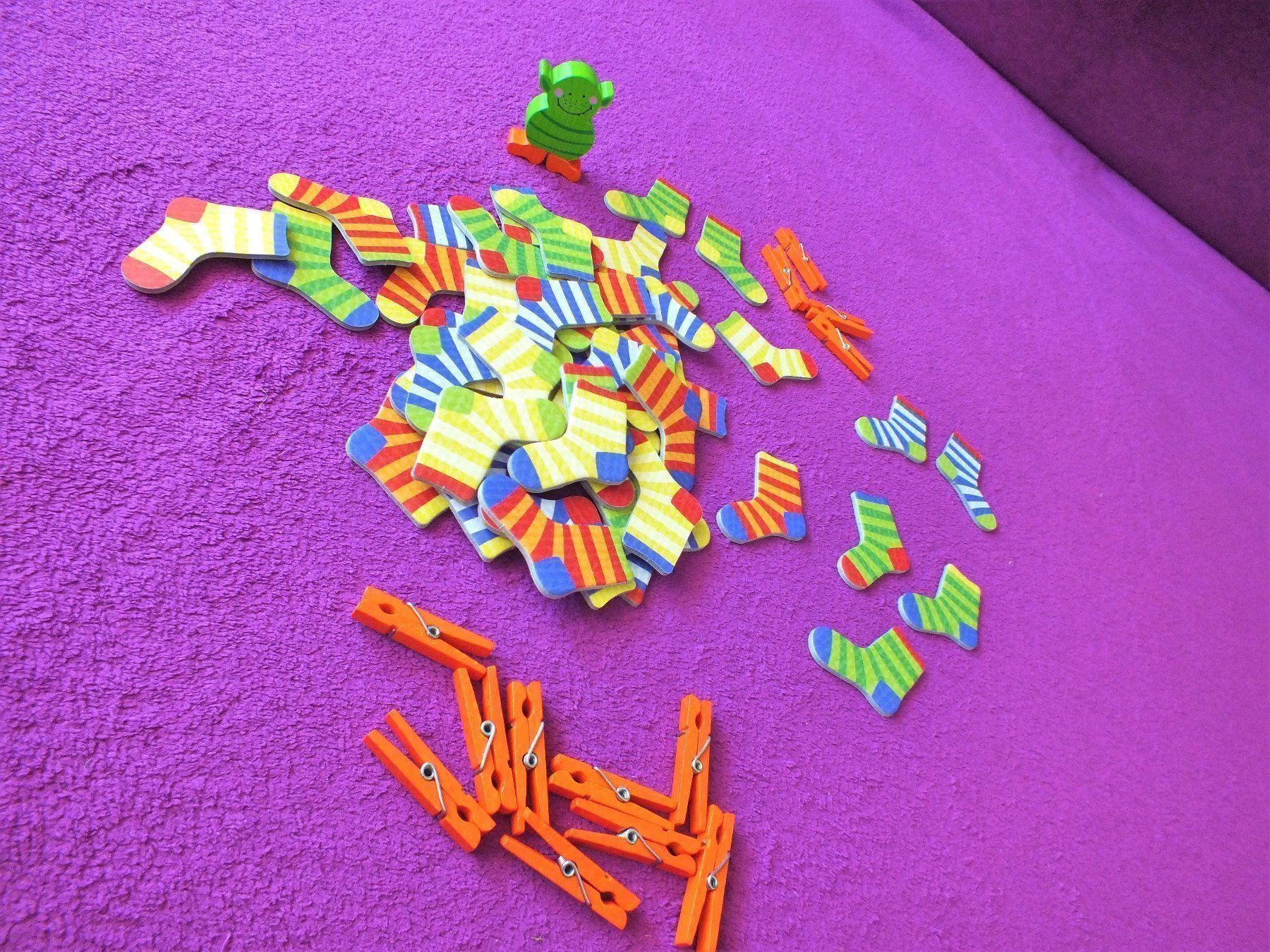 Haba Spiele: HABA Spiel - Socken Zocken – Gebraucht aus Müllheim Dorf von Seeeule01 4