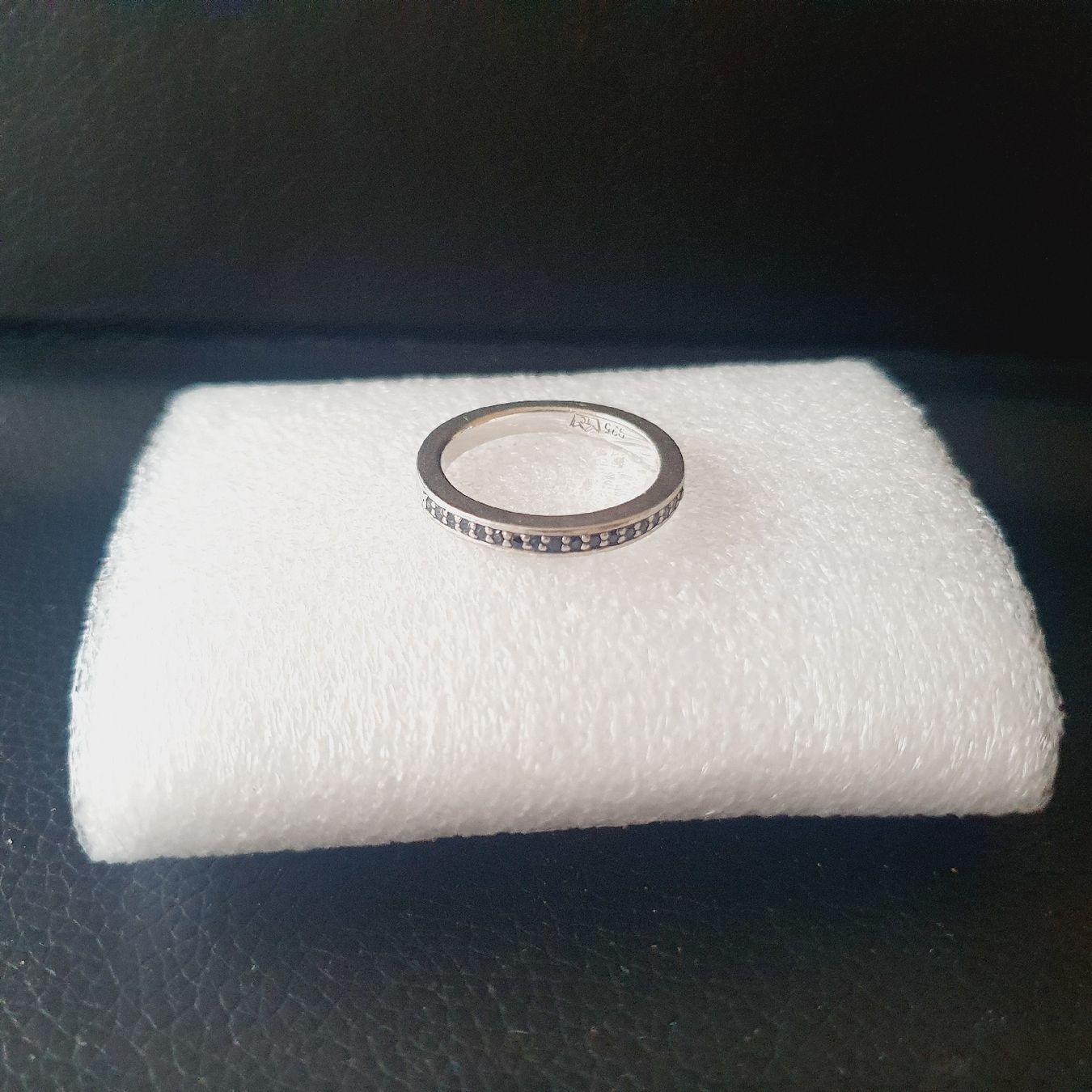 Anelli: Silber Ring Damenring   925  mit  Steinen Größe 18,2 mm – Usato da Kreuzlingen venduto da Wunderkiste123 5