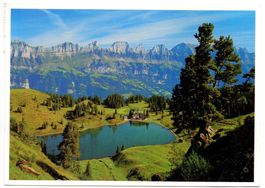 FLUMSERBERG Seebenalp mit Churfirsten - Stempel Ferienhaus